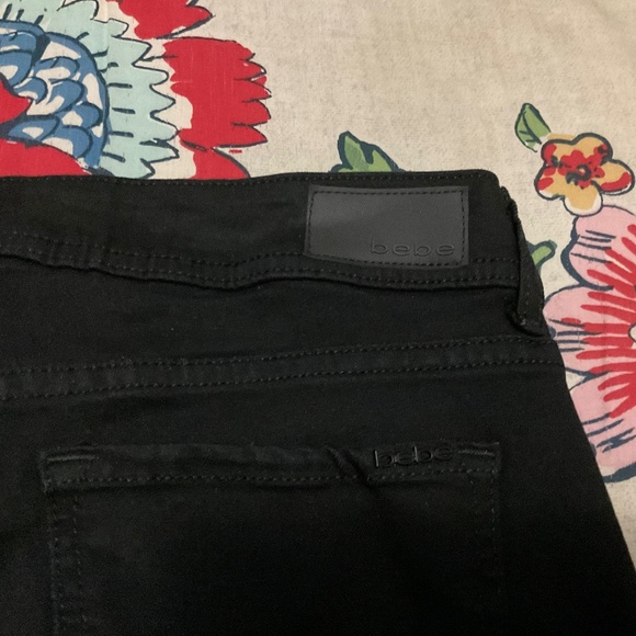 Bebe Jeans Black Size 29 - Picture 4 of 5